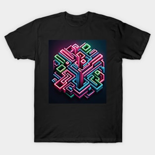 Abstract geometric T-Shirt